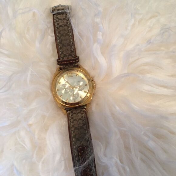 Authentic Coach Large Face Style Watch main image 10